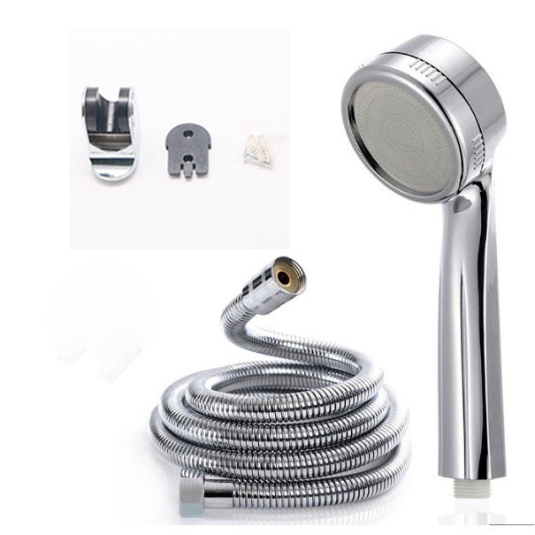 Bộ bát sen tăng áp, dây sen inox, cài sen