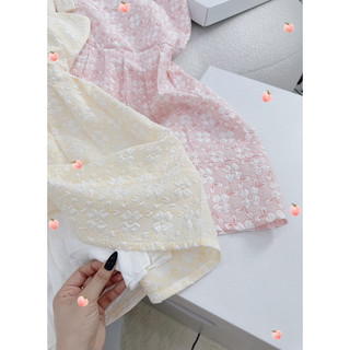 Đầm gấm xốp hoa 2s nơ