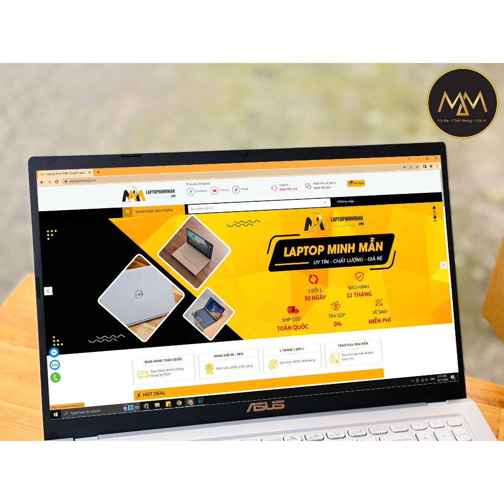 LAPTOP ASUS VIVOBOOK X515MA/ N4020/ RAM 4GB/ SSD 256GB/ 15.6INCH VIỀN MỎNG/ MÀU BẠC/ SIÊU NHẸ/ GIÁ RẺ