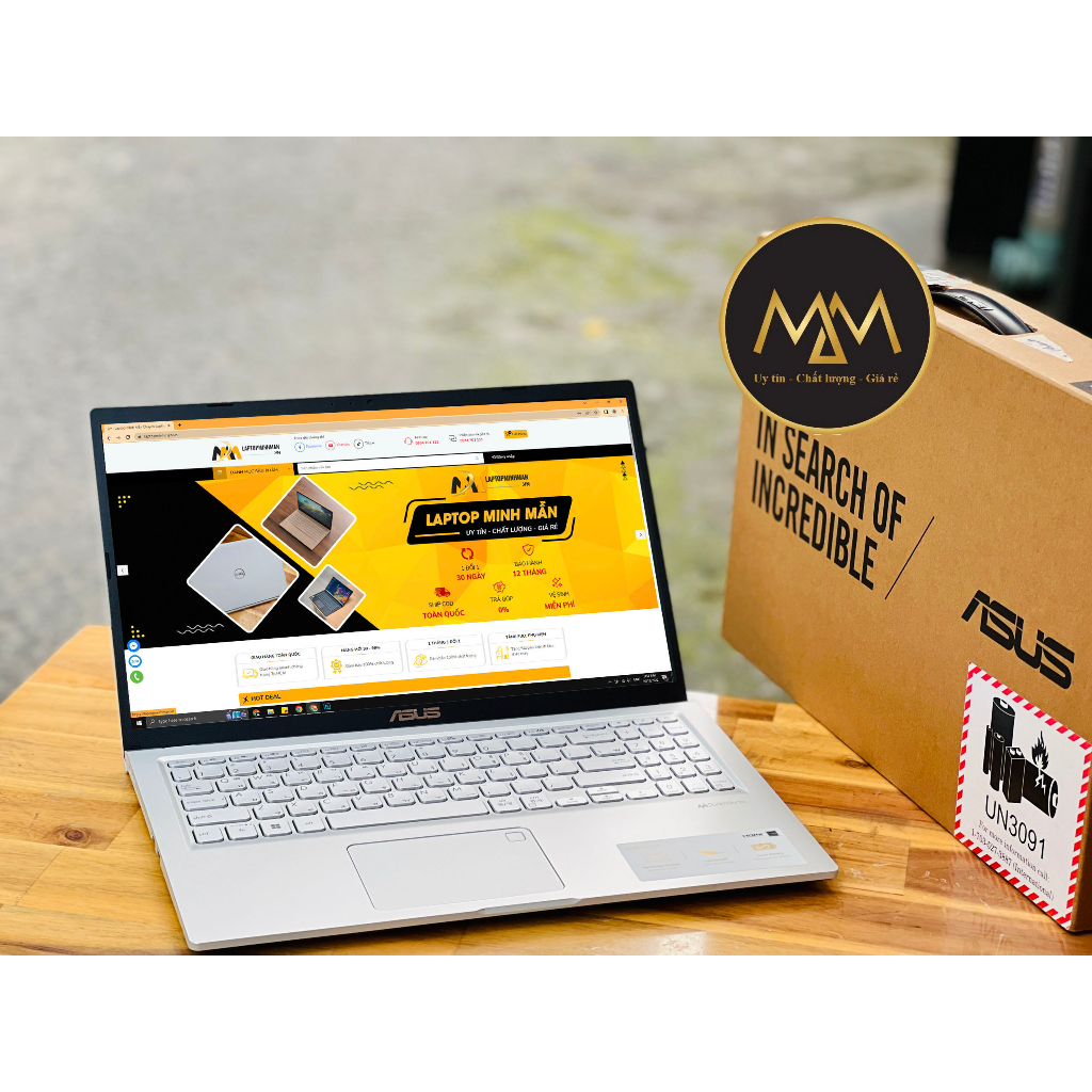 LAPTOP ASUS VIVOBOOK X515MA/ N4020/ RAM 4GB/ SSD 256GB/ 15.6INCH VIỀN MỎNG/ MÀU BẠC/ SIÊU NHẸ/ GIÁ RẺ