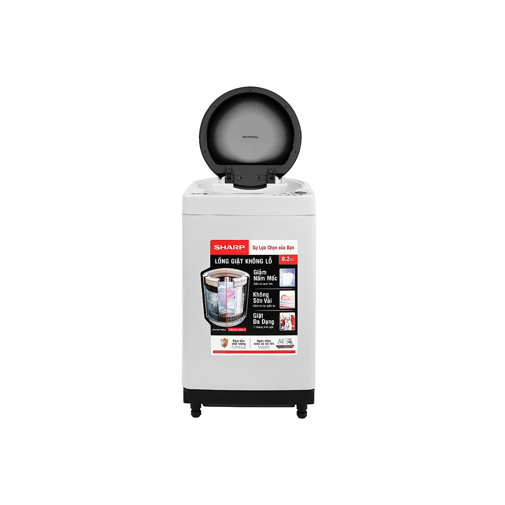 Máy giặt Sharp 8.2 kg ES-W82GV-H 2020 - INDONESIA