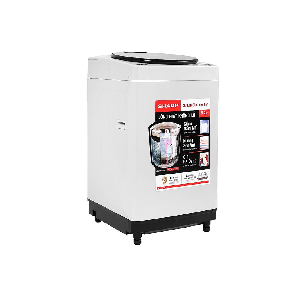 Máy giặt Sharp 8.2 kg ES-W82GV-H 2020 - INDONESIA