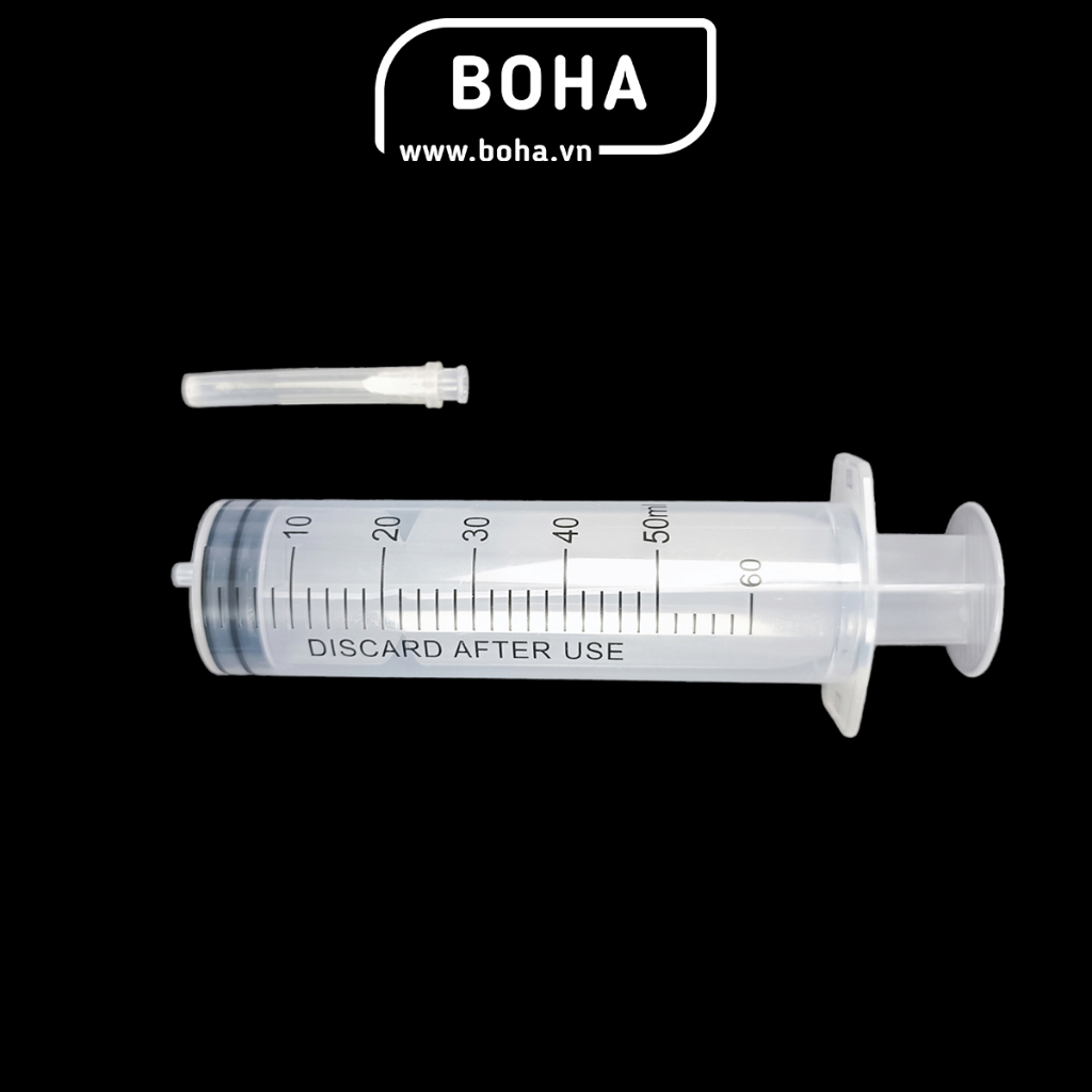 Xilanh kèm theo kim tiêm 60ml, ống tiêm 60ml kèm kim tiêm - XL602