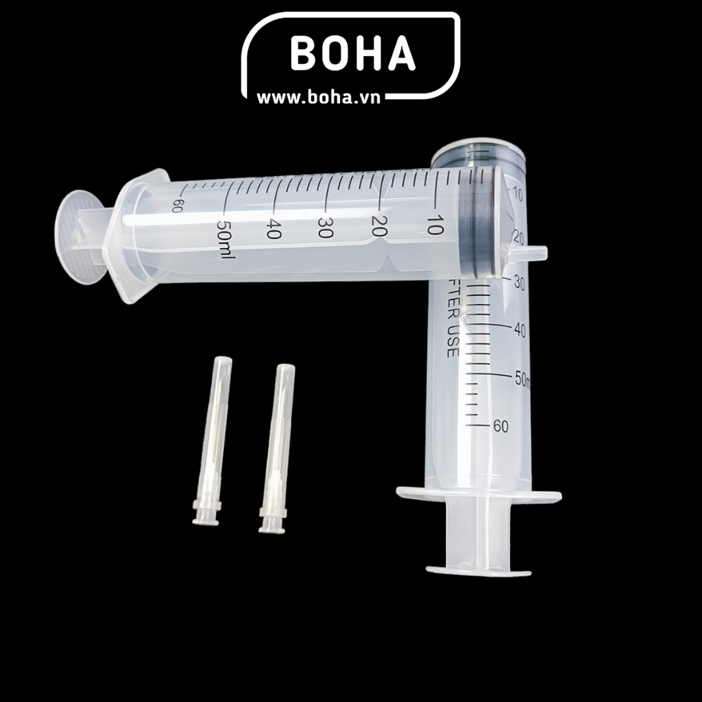 Xilanh kèm theo kim tiêm 60ml, ống tiêm 60ml kèm kim tiêm - XL602