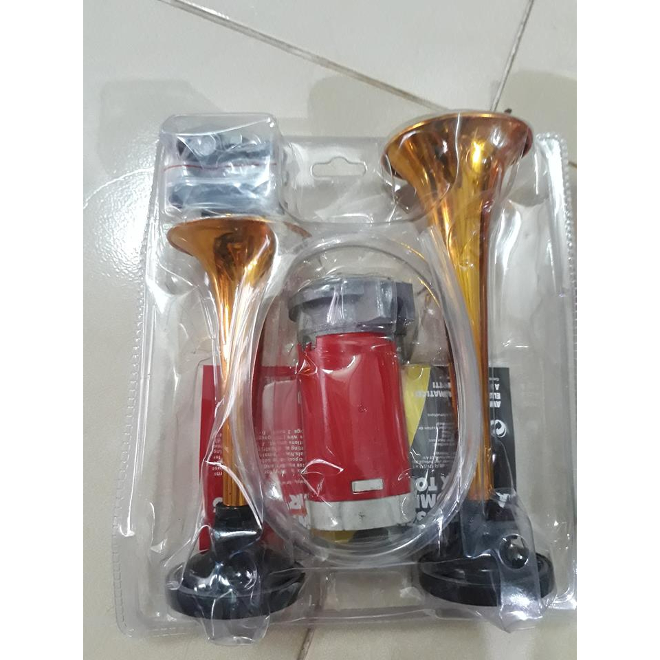 Còi sinh hơi đôi siêu xịn, bền , đẹp , âm thanh xịn