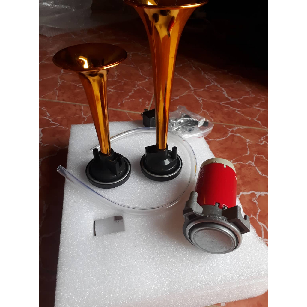 Còi sinh hơi đôi siêu xịn, bền , đẹp , âm thanh xịn