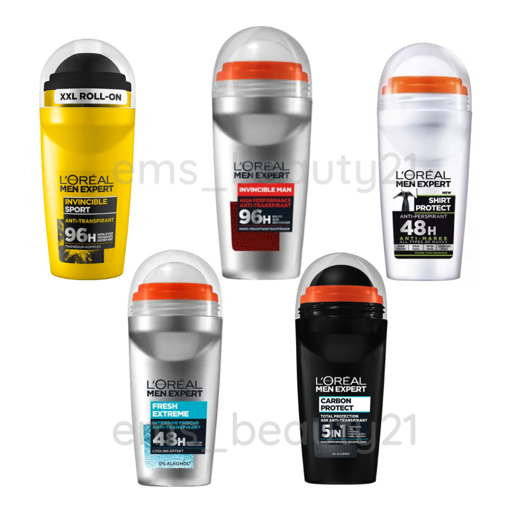 Lăn Khử Mùi Nam Lăn Nách Men LOREAL Siêu Khô Thoáng Nam Tính Ngăn Đổ Mồ Hôi Hàng ĐỨC
