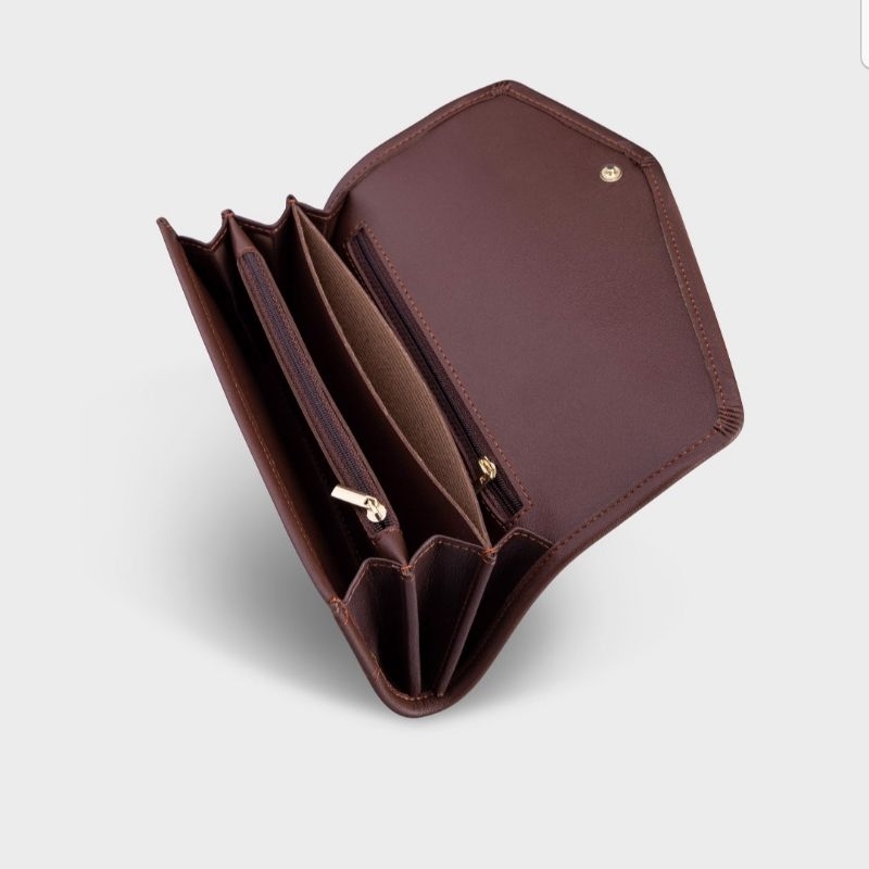 Ví da nữ cầm tay nắp gập thời trang YUUMY Seasand  YV25