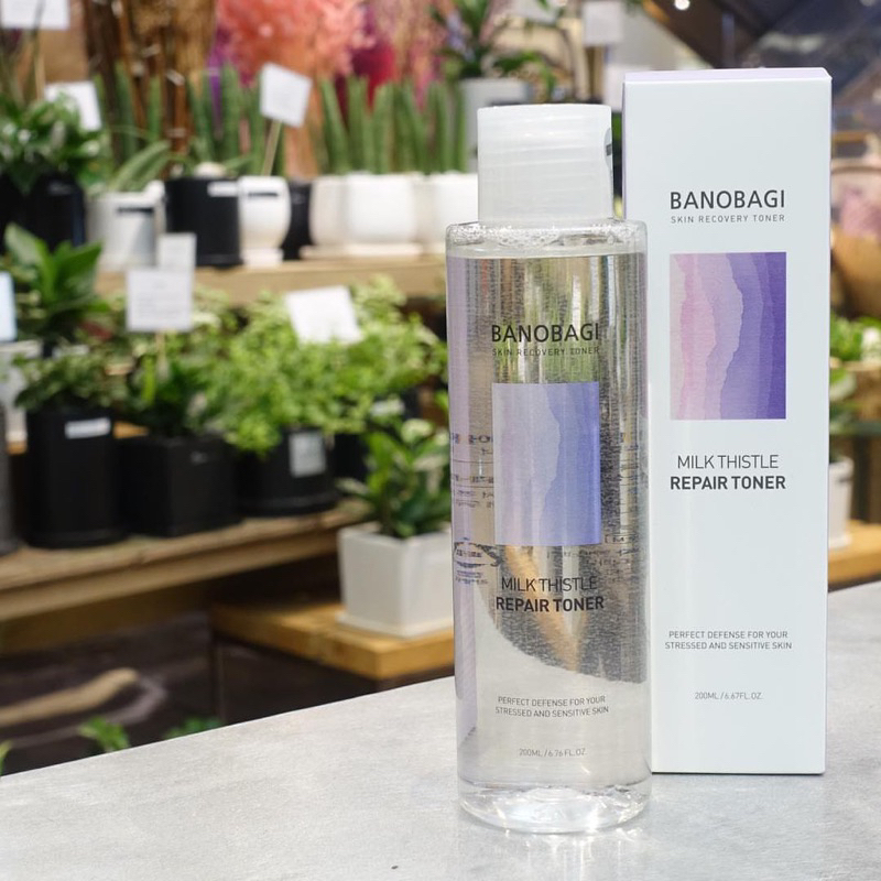 Nước hoa hồng dưỡng ẩm Banobagi Milk Thistle Repair 200ml