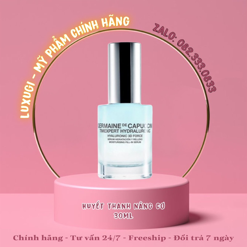 Germaine Timeexpert Hydraluronic 3D Force Serum - Huyết thanh nâng cơ 3D, săn chắc, căng bóng da