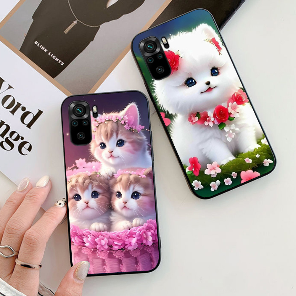 Ốp lưng Xiaomi redmi note 10 / note 10s 4g / note 10 pro / mi note 10 lite in hình chú mèo dễ thương cute