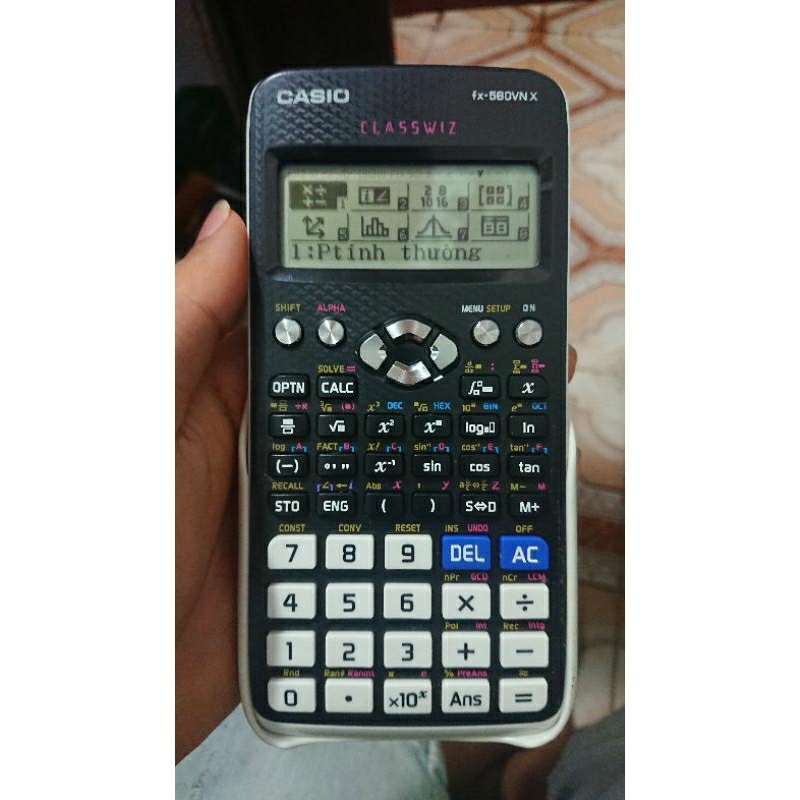 Máy Tính Casio 570VN Plus Và 580VNX cũ