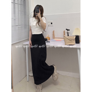 Chân váy zip dài (ảnh thật/ có sẵn)