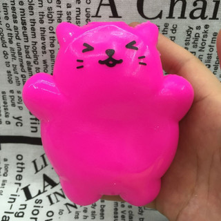 Squishy mochi mèo bụng bự dễ thương giải trí xả stress, mềm bóp đã-Squishy Mochi Hình Thú Dễ Thương
