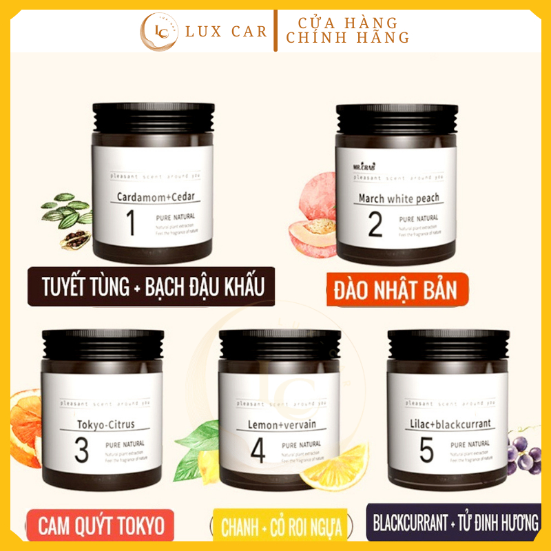 Sáp thơm ô tô dạng hạt khử mùi quần áo, phòng ngủ, trang trí xe hơi sang trọng nước hoa khử mùi thơm mát