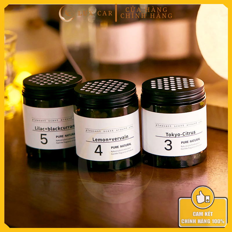 Sáp thơm ô tô dạng hạt khử mùi quần áo, phòng ngủ, trang trí xe hơi sang trọng nước hoa khử mùi thơm mát
