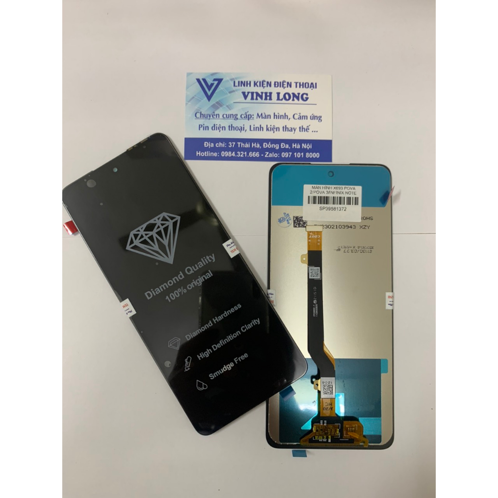 Bộ màn hình Inifix X693 / Note 10 / X697 / Pova 2 / Pova 3