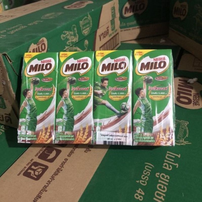 1 Thùng Sữa Milo Nước Thái Lan 48 Hộp - 1 Thùng Sữa Milo Nước Thái Lan
