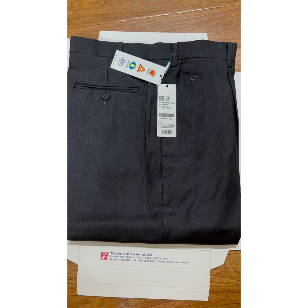quần vải viettien ( giá mác 599K ) ms 5071