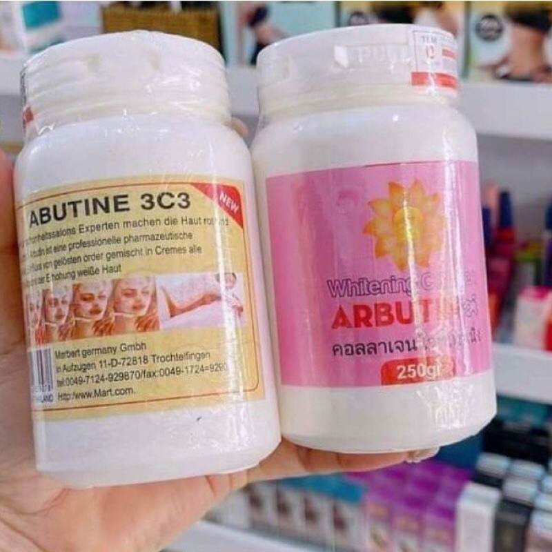 [Hàng Sẵn] Kem Kích Trắng Abutine 3c3