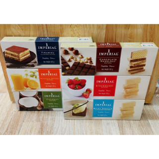 Bánh xốp Kem Dâu/ kem dừa Imperial Hộp 100G