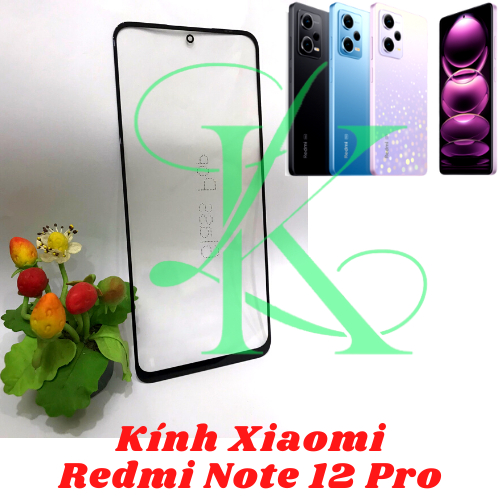 Kính ép dành cho XM Redmi note 12/ note 12 pro