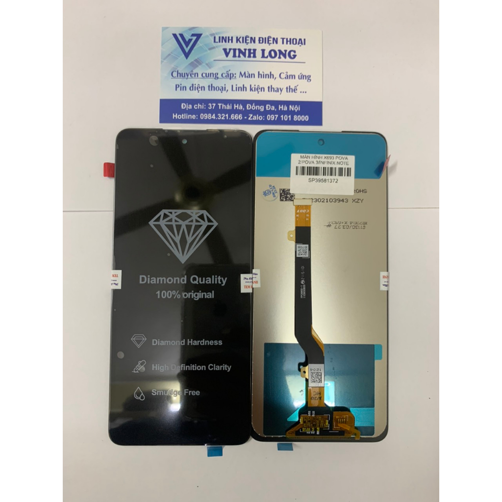 Bộ màn hình Inifix X693 / Note 10 / X697 / Pova 2 / Pova 3