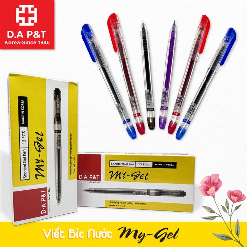 Hộp 12 Cây Bút Mygel 0.5mm Đông A Hàn Quốc - VPP Happy Kids