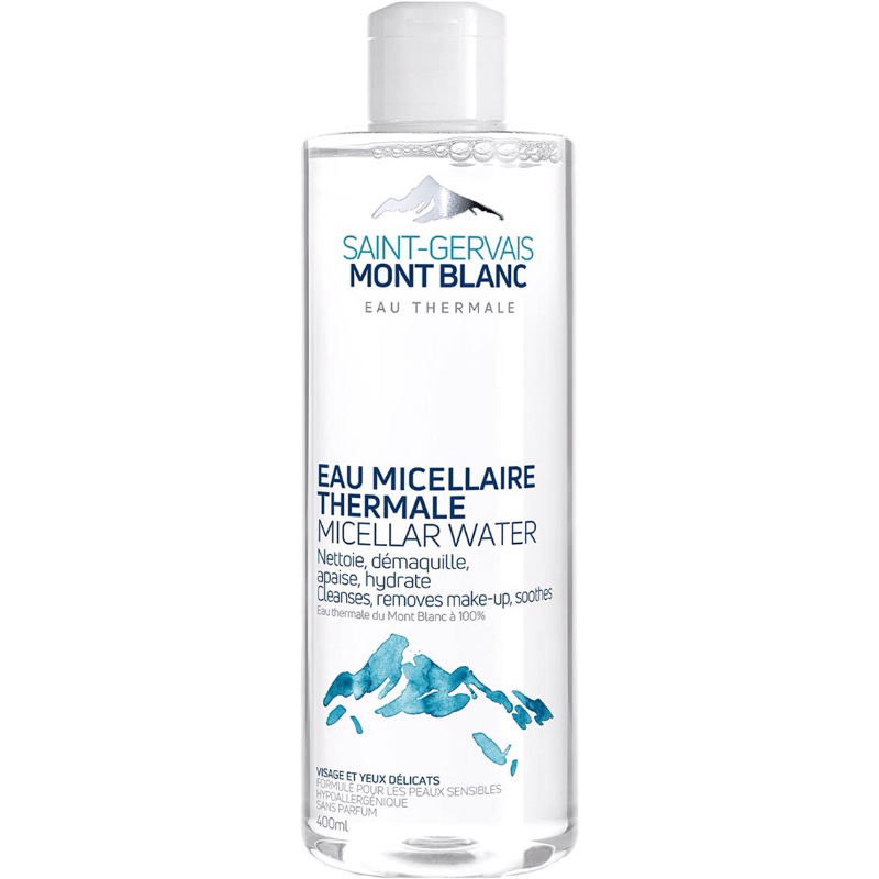Nước tẩy trang dược mỹ phẩm dành da mỏng, nhạy cảm Pháp SAINT-GERVAIS Mont Blanc 400ml