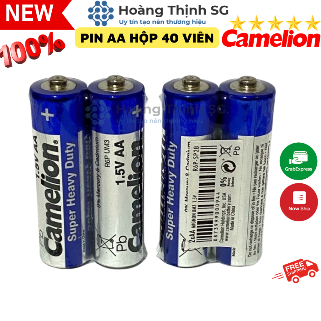 Pin AA  Camelion, pin tiểu AAA  Camelion Super Heavy Duty Chính hãng