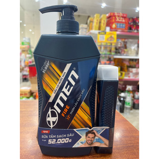 Dầu gội nước hoa X-Men fire 650g tặng sữa tắm 150g