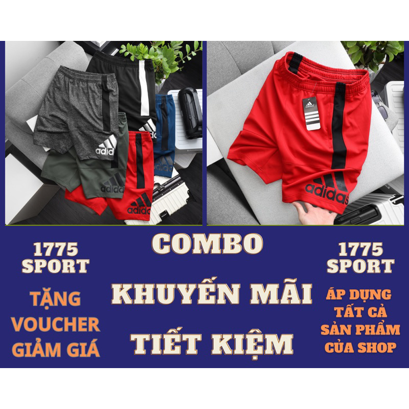 Quần short thể thao nam - quần tập gym nam - quần thể thao nam - quần đùi nam thể thao