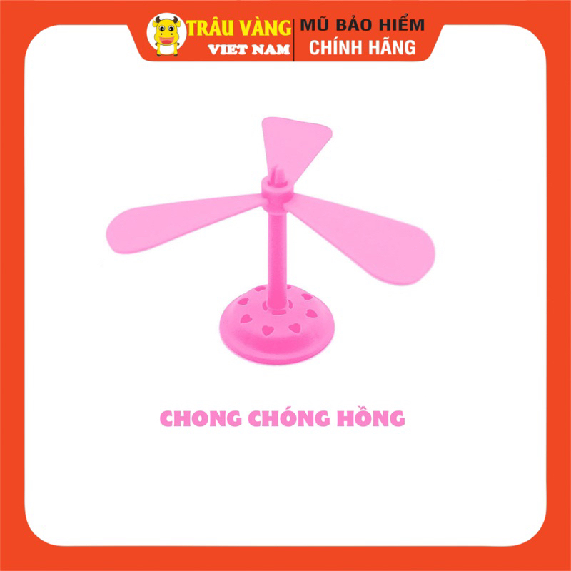 Chong chóng Doremon gắn mũ bảo hiểm dễ thương, chọn màu