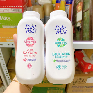 [HÀNG THÁI MẪU MỚI] PHẤN THƠM TRẺ EM BABI MILD XANH & HỒNG 160G