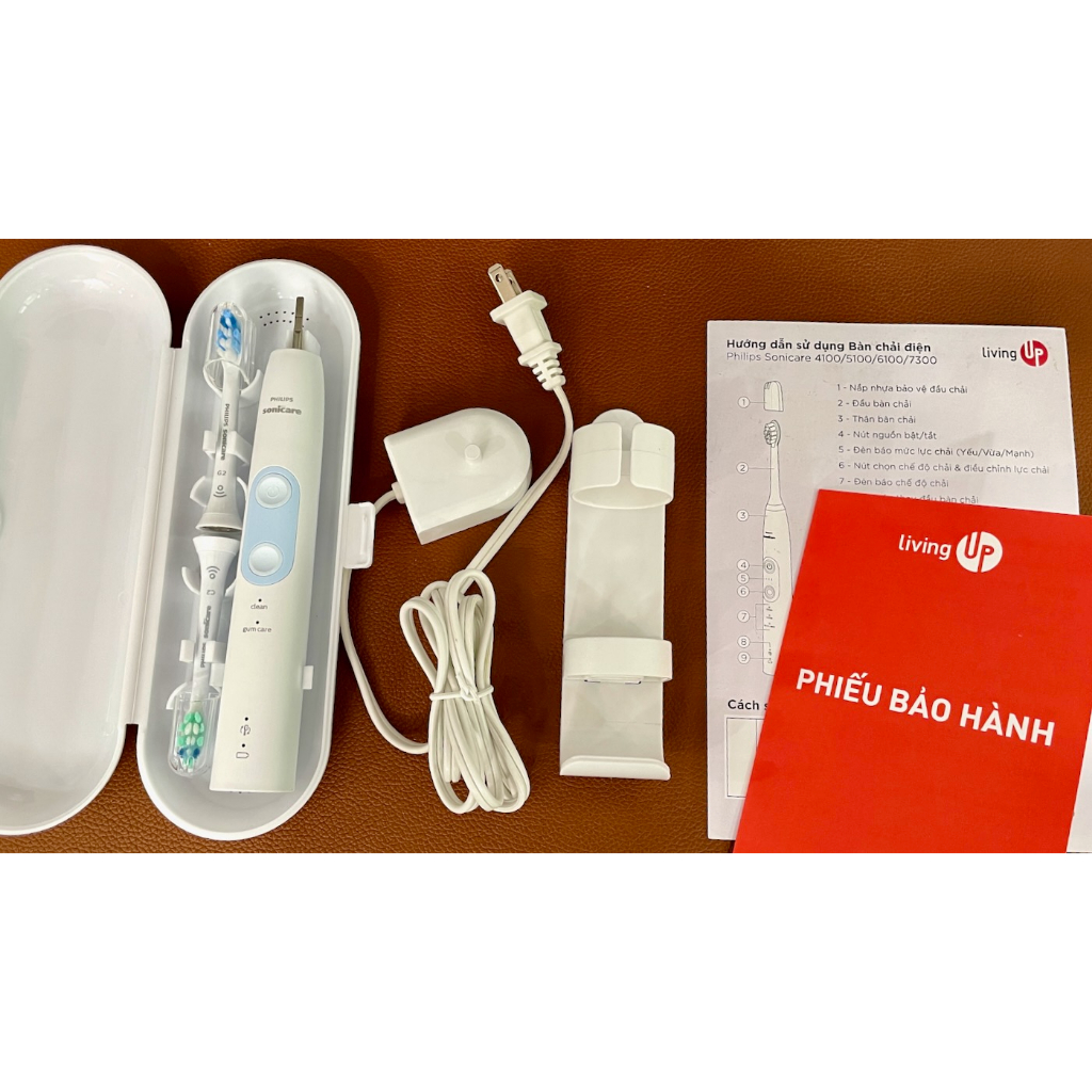 Bàn chải điện Philips Sonicare 5000 Optimal Clean  - Bảo hành chính hãng