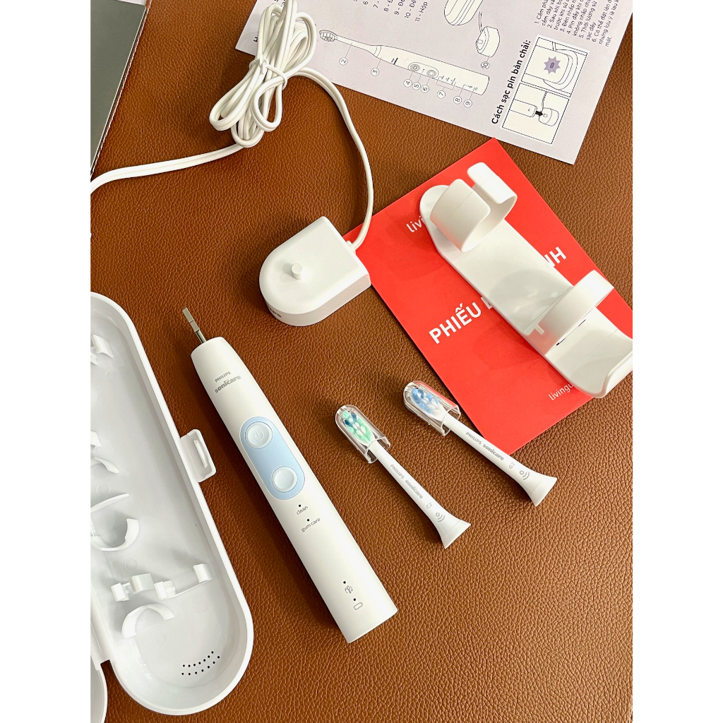 Bàn chải điện Philips Sonicare 5000 Optimal Clean  - Bảo hành chính hãng