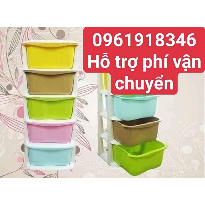 Tủ đa sắc 5tầng