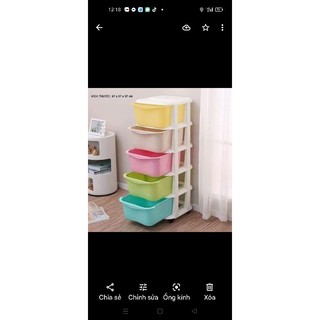 Tủ đa sắc 5tầng