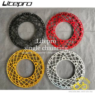 Đùi đĩa rỗng xe đạp nhôm 130bcd bolany - đĩa rời nhôm bolany litepro