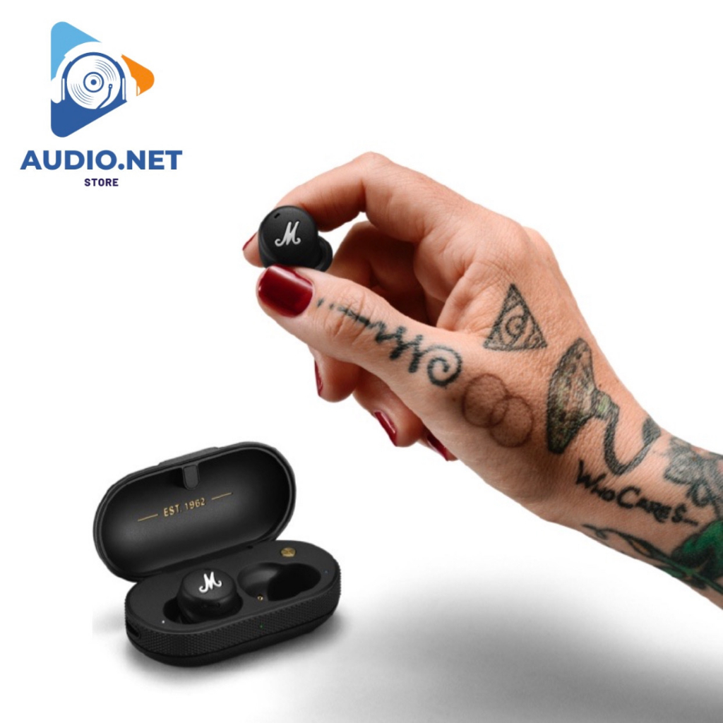 Tai nghe kết nối không dây nhét tai Marshall MODE 2 THỂ THAO - AUDIO NGUYÊN SEAL, BH 12 THÁNG.