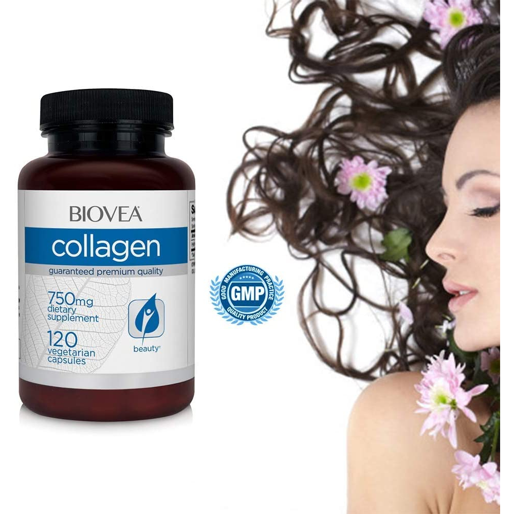 Viên uống đẹp da collagen Biovea 750mg hộp 120 viên