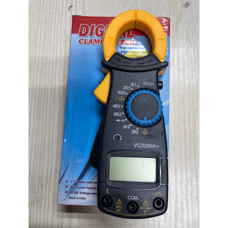 Ampe kìm Đồng hồ kẹp dòng vạn năng NJTY DT3266A+ đo tụ, tần số, nhiệt độ, điện trở, điện áp