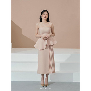 Set váy Lane jt hồng nude xinh 2 dây! 100% chính hãng