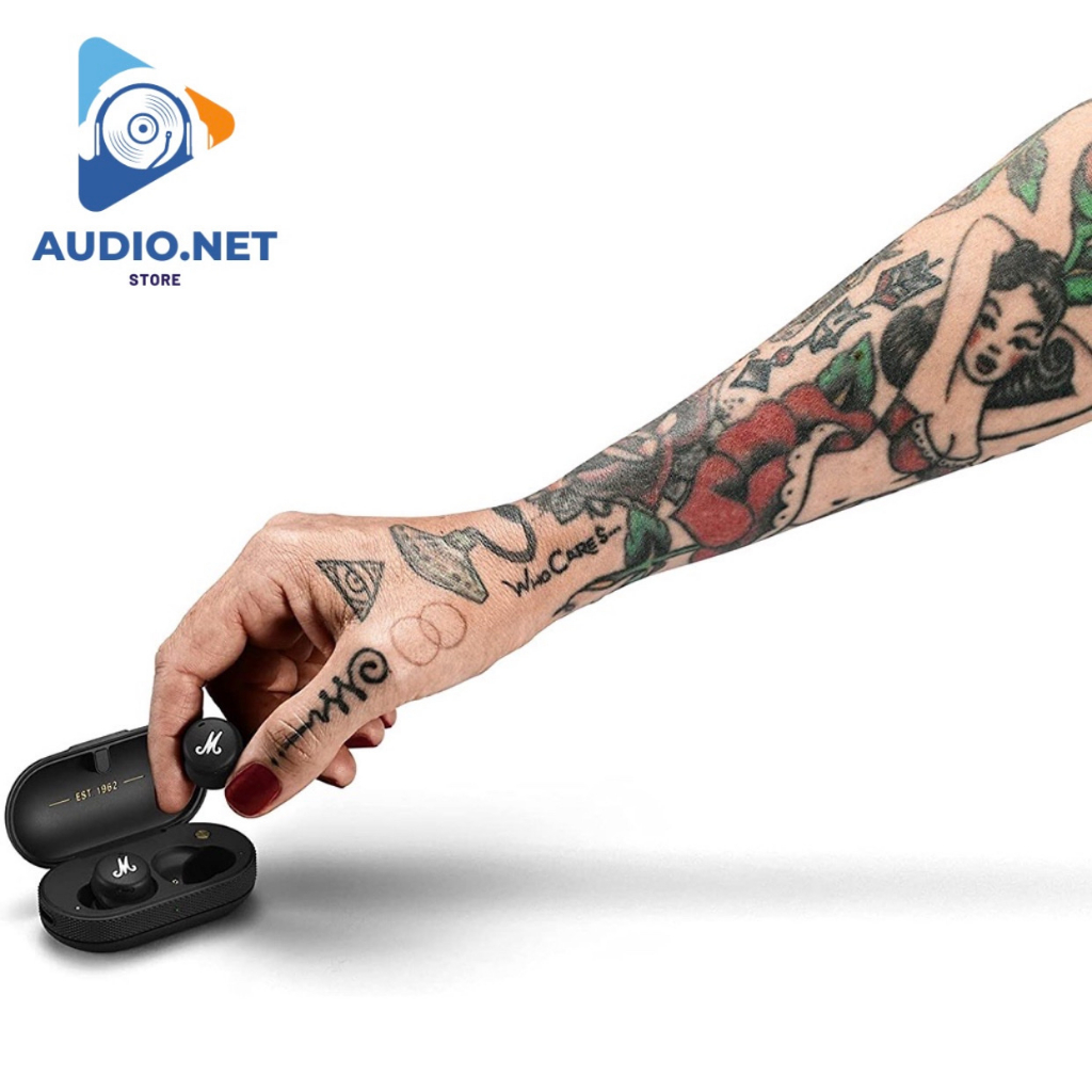 Tai nghe kết nối không dây nhét tai Marshall MODE 2 THỂ THAO - AUDIO NGUYÊN SEAL, BH 12 THÁNG.
