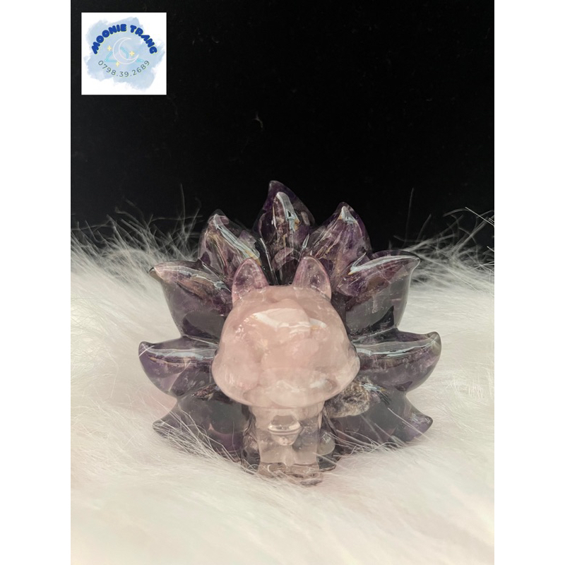 Tượng hồ ly phong thuỷ 9 đuôi