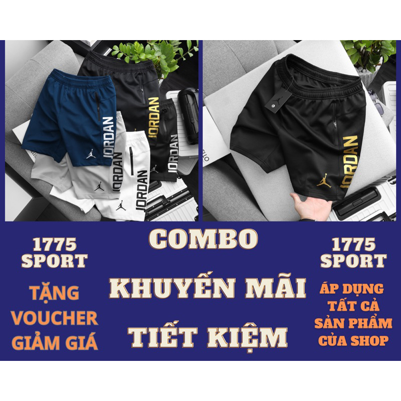 Quần short thể thao nam quần tập gym nam quần thể thao nam