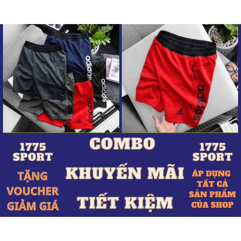 Quần short thể thao nam quần tập gym nam quần thể thao nam