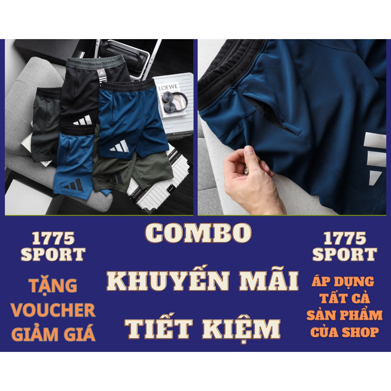 Quần short thể thao nam quần tập gym nam quần thể thao nam