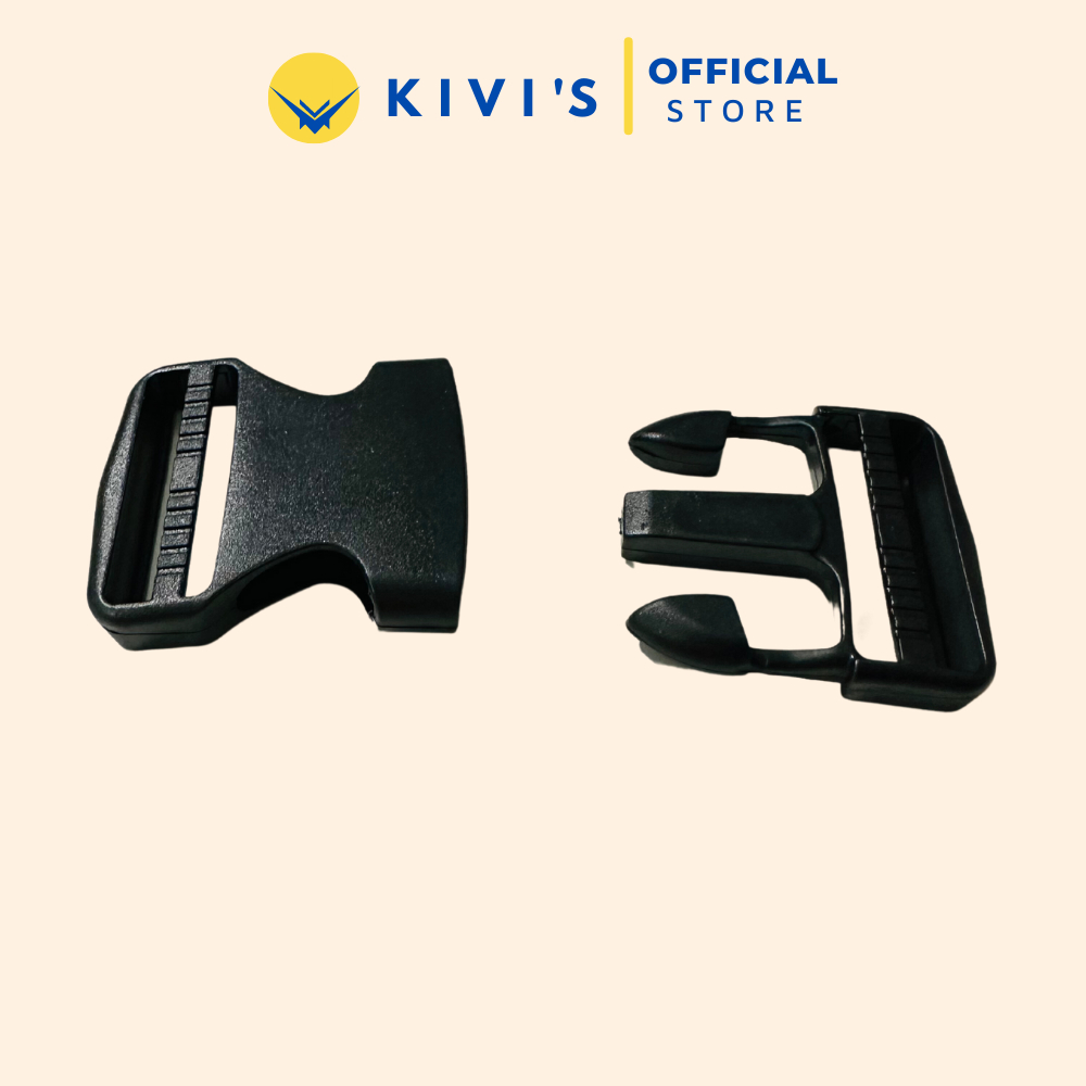 Khoá nhựa siêu bền 4 cm thích hợp cho balo túi đeo chéo KIVI'S