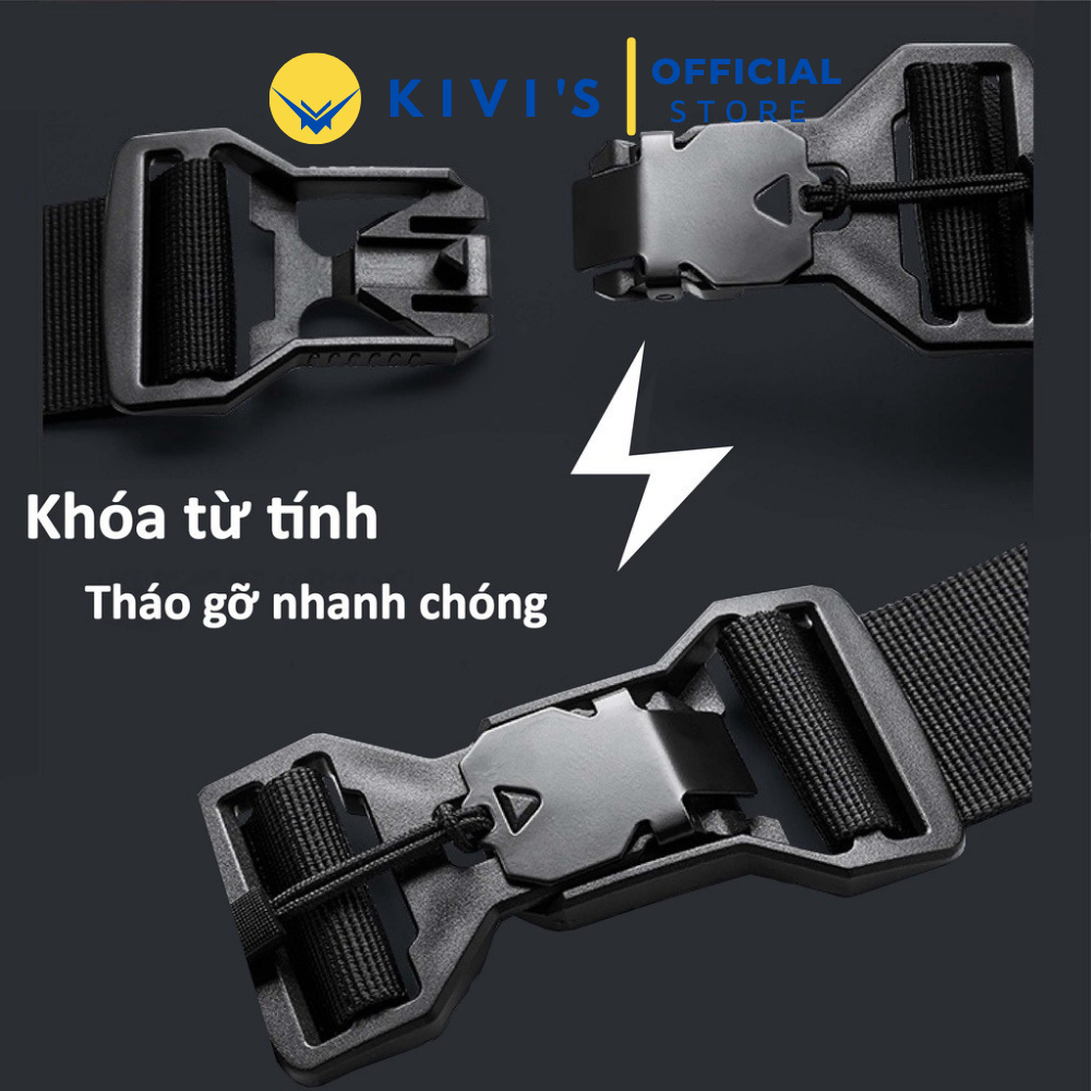 Khoá từ Khoá nam châm hít tự động cho túi balo chống giật KIVI'S